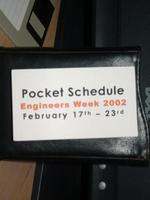 EWeek Pocket Schedule
