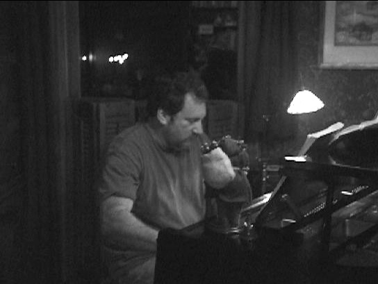 David Playing the Piano