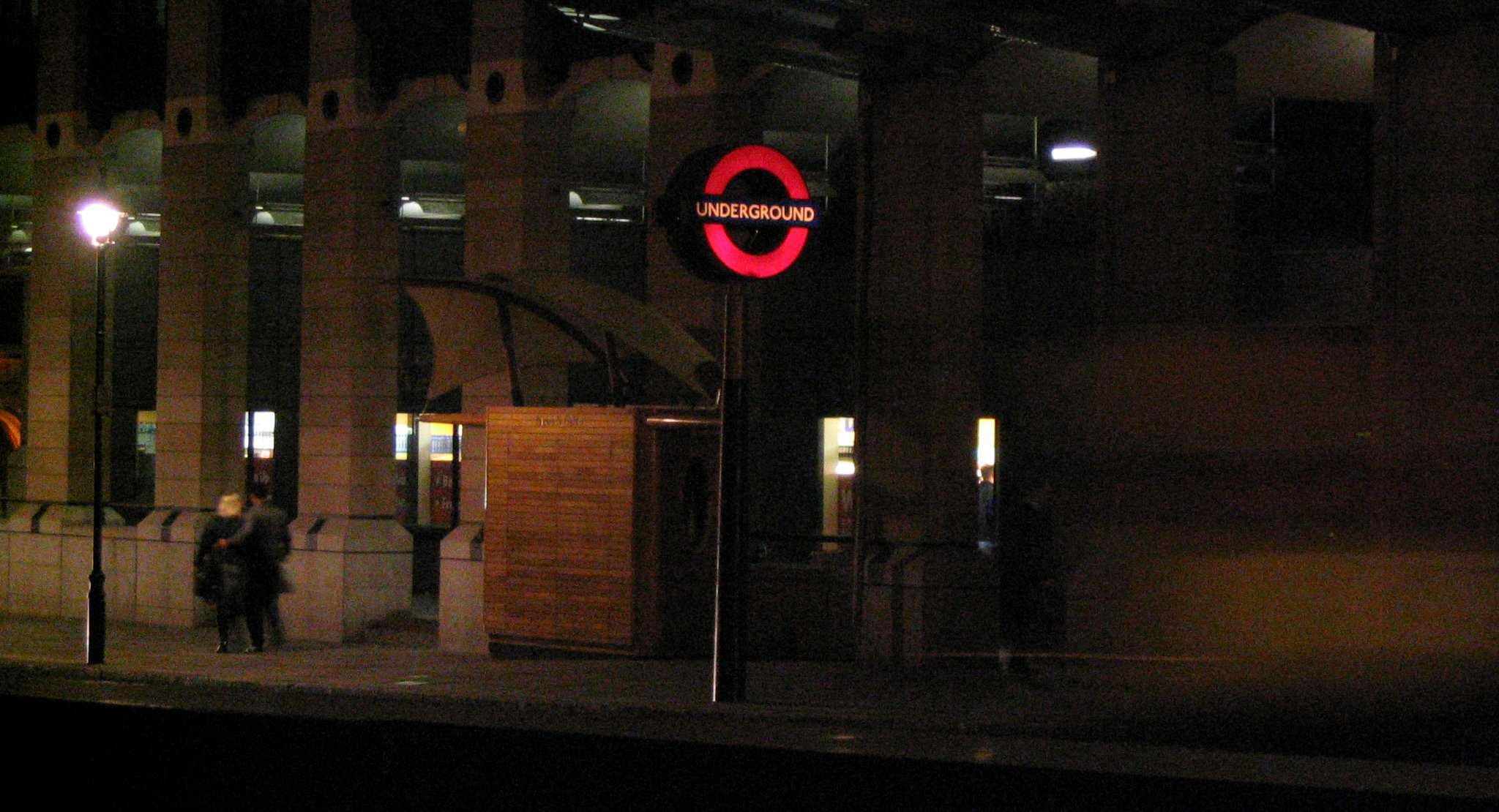An Underground Sign