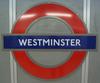 Westminster Underground Sign