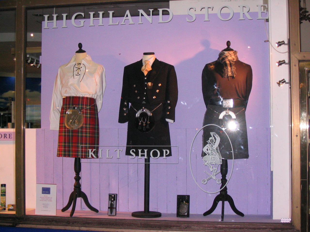 Kilt Shop