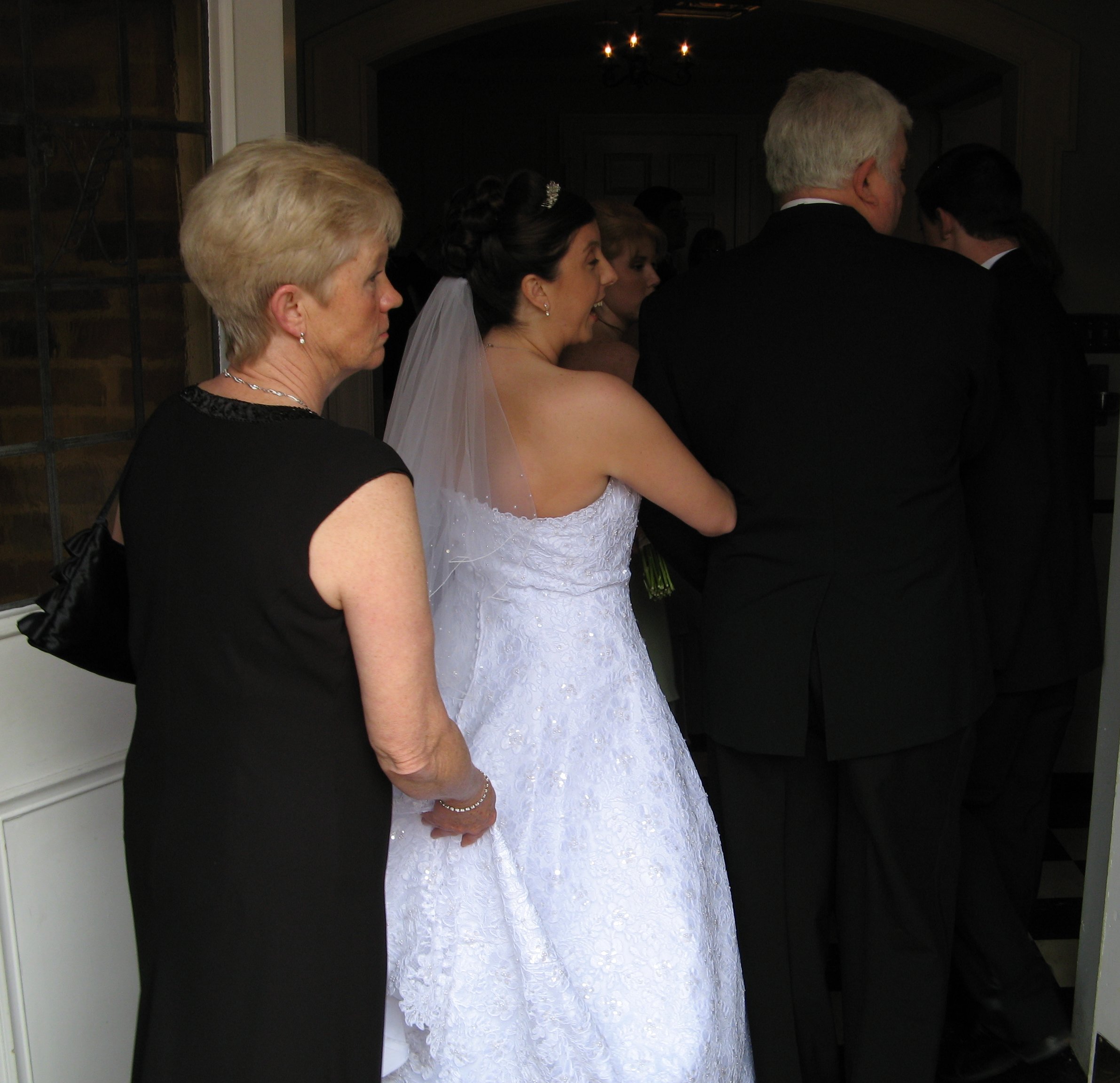 Bride entering, 1