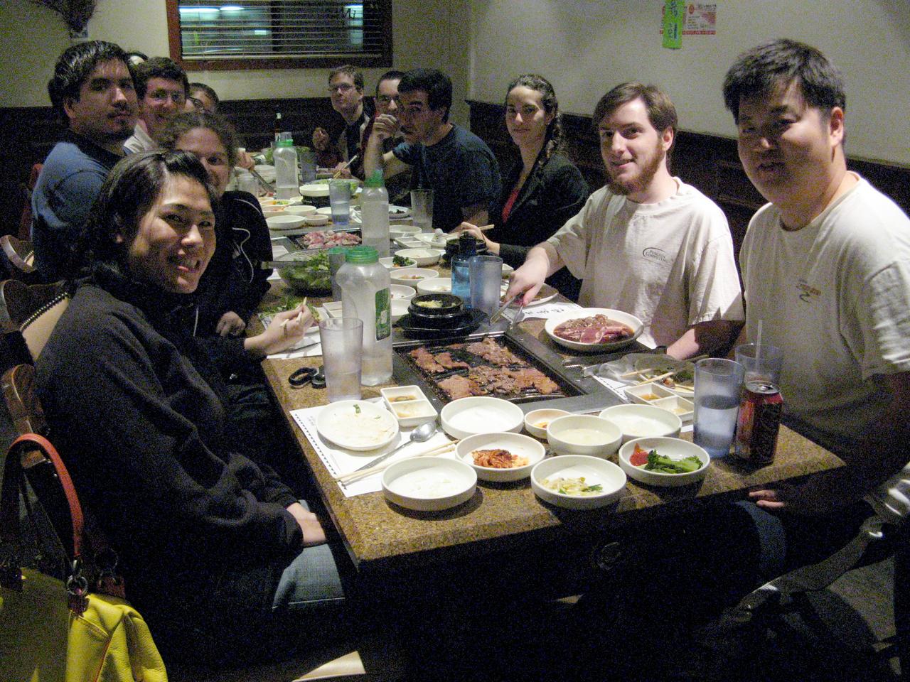 Mike and RuGang's BBQ Birthday Dinner