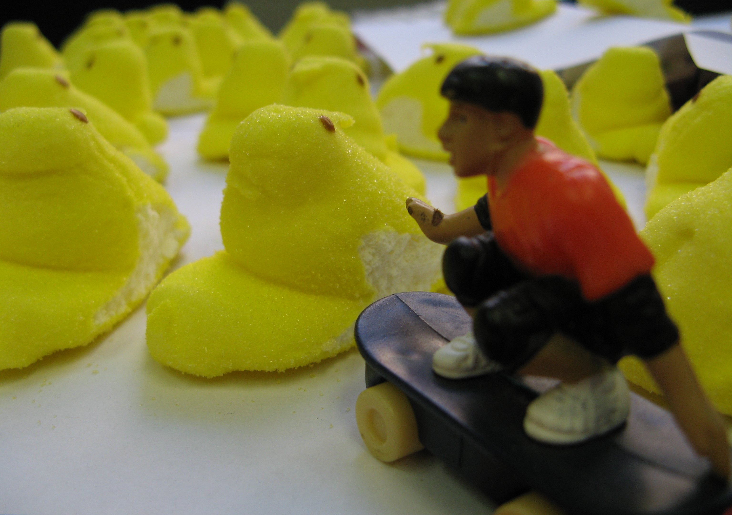 Watch out, Mr. Peep!