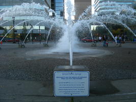 Fountain and Downtown