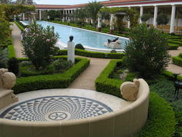 Bench, Garden, and Pool