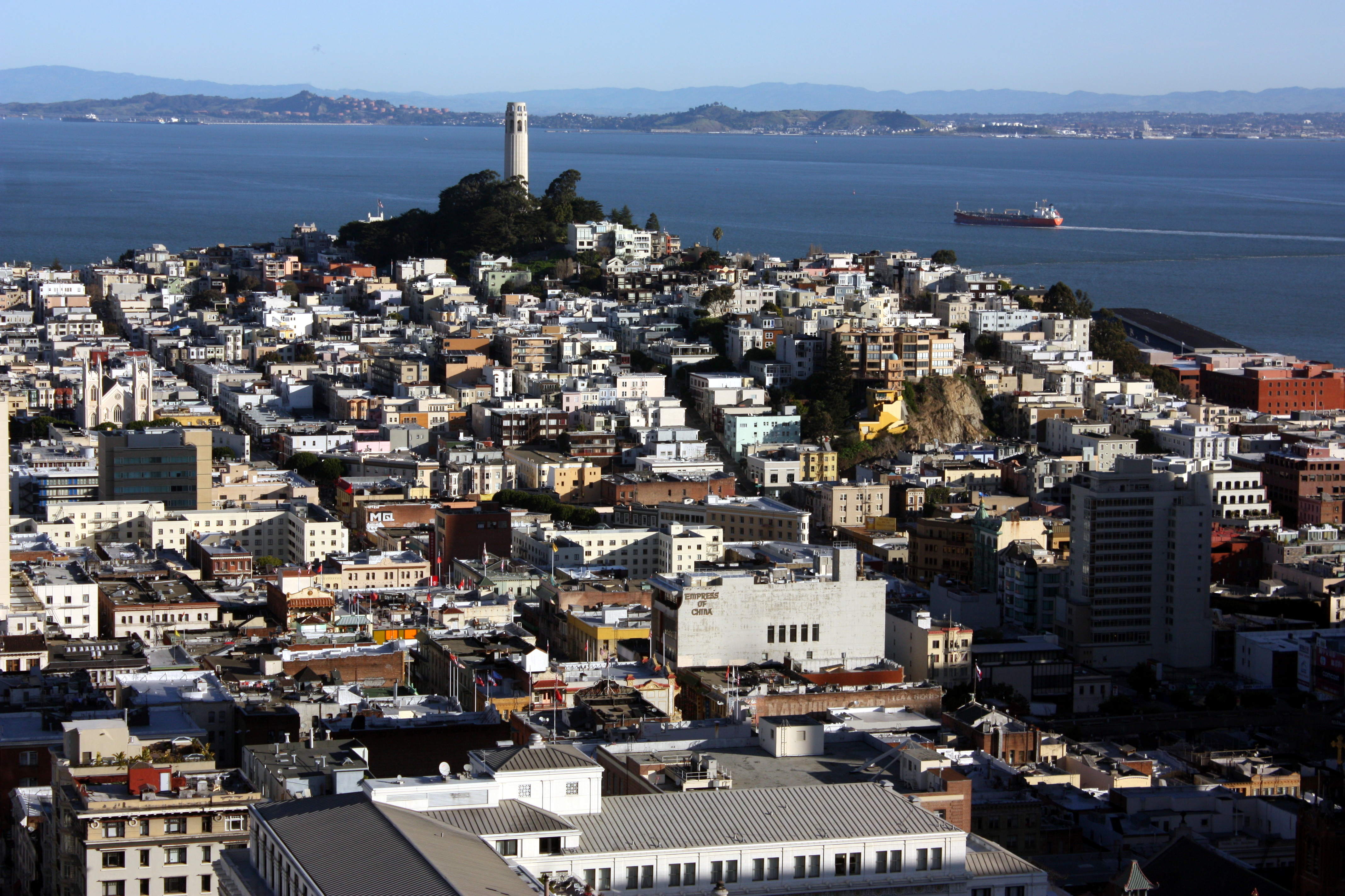 Telegraph Hill and Coit Tower