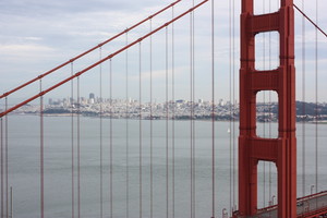 Golden Gate Tower and San Francisco