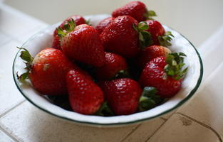 Glistening Strawberries