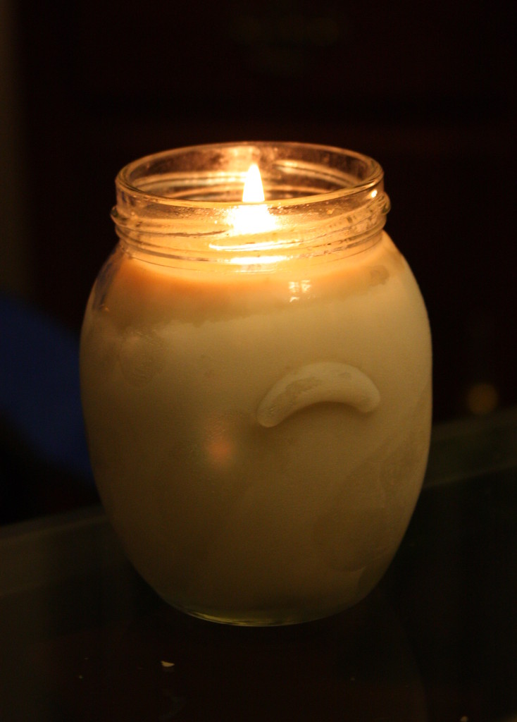 The bacon-orange-tampon candle