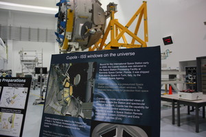 ISS Cupola and one of its posters