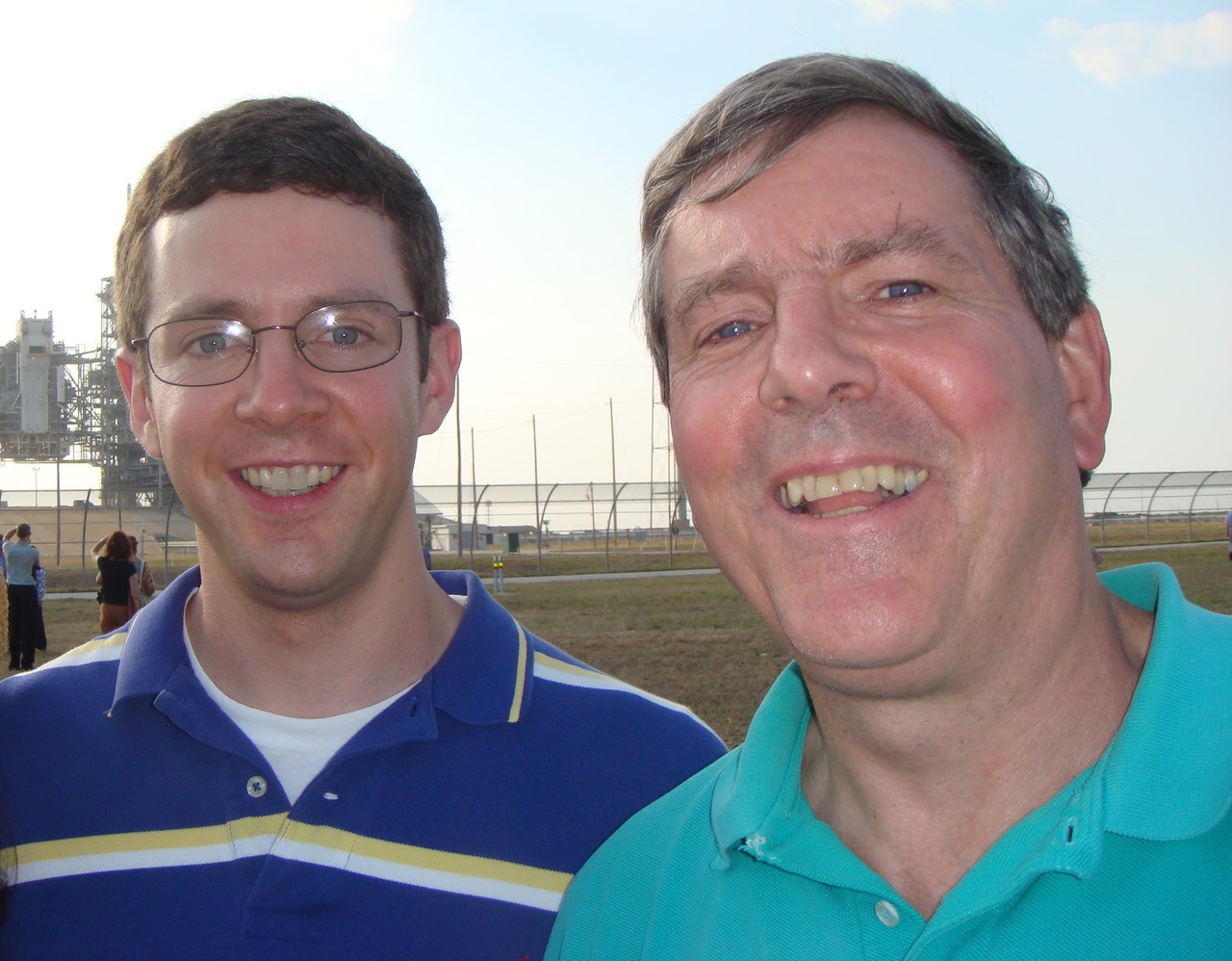 Dad and Me at LC-39A