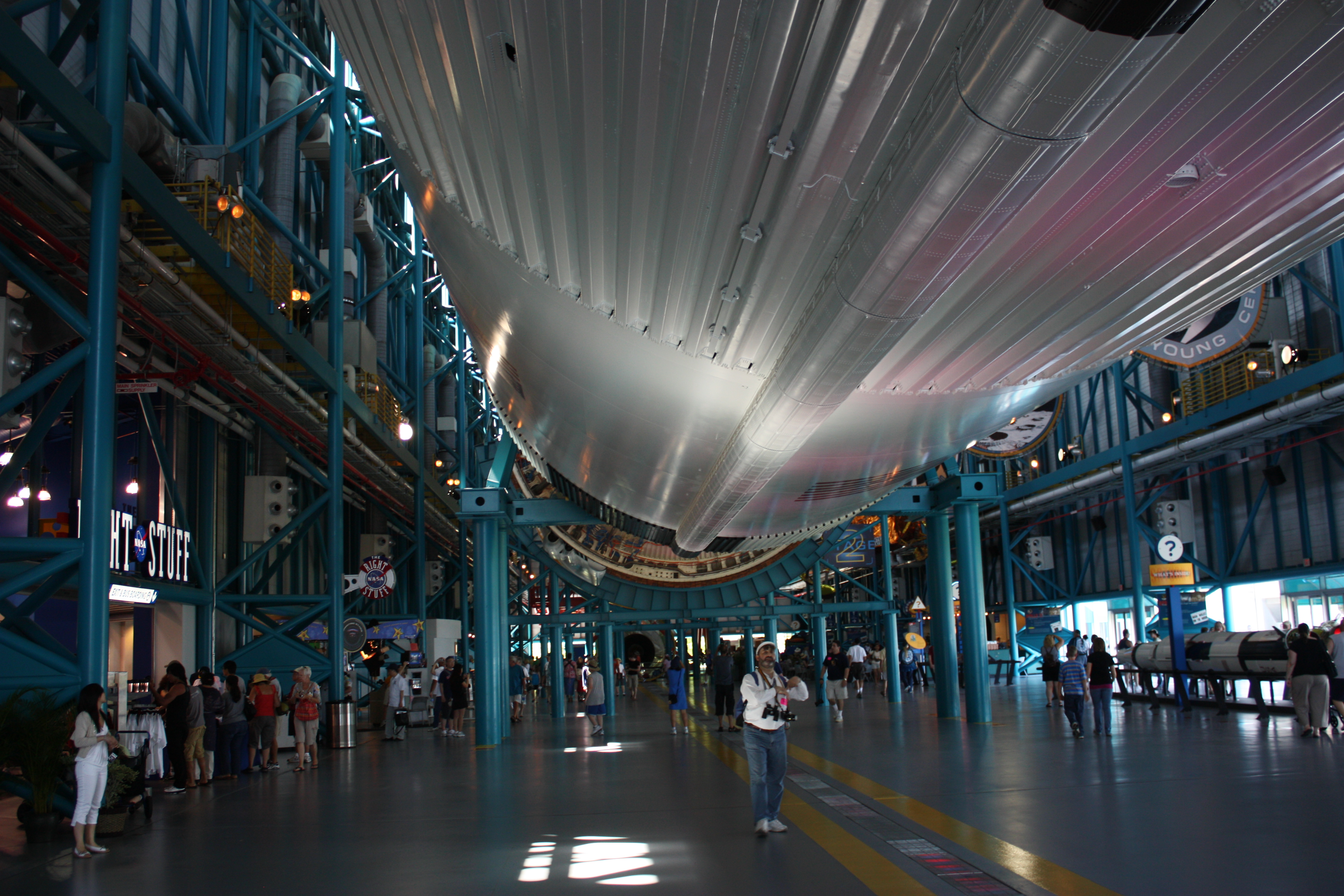 Looking Towards the Command Module from Stage 1