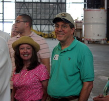 Mom and Dad in the VAB