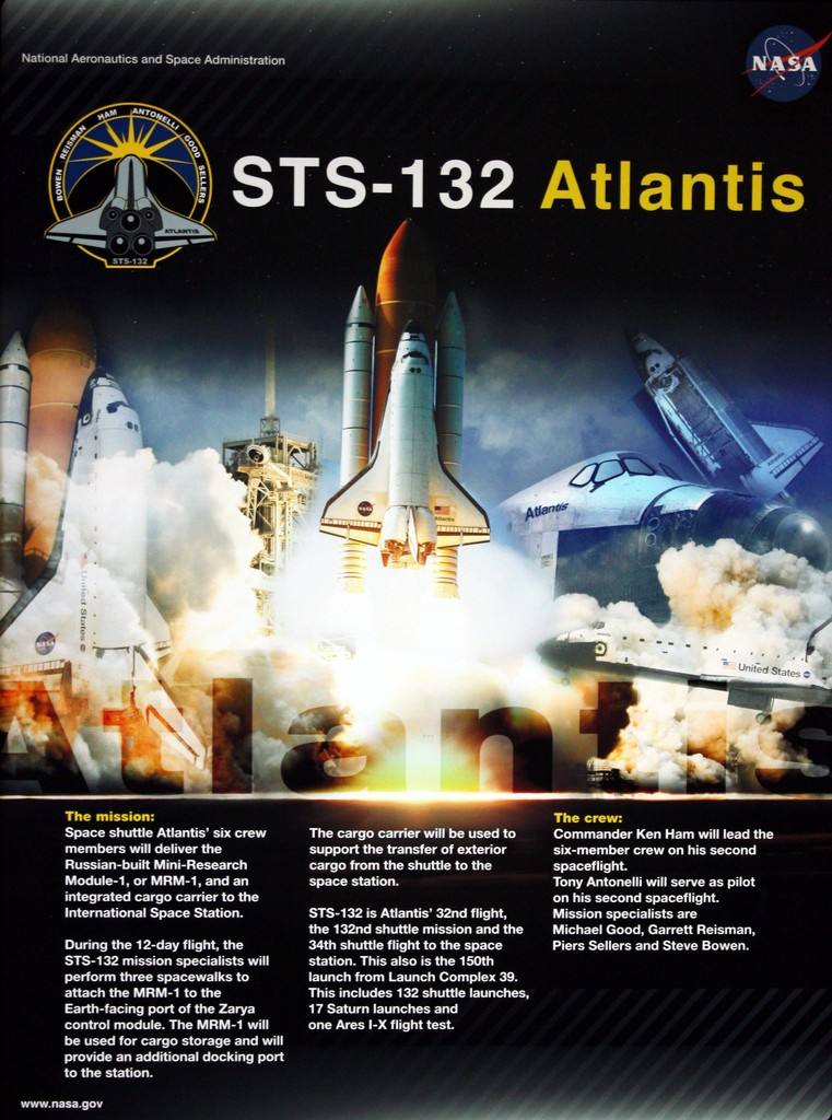 STS-132 Atlantis poster