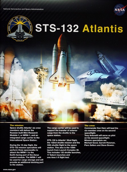 STS-132 Atlantis poster