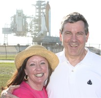 Shuttle Atlantis and Mom and Dad