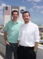 Hampton and me with the VAB