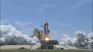 NASA video of shuttle launch