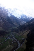 Stechelberg from the Gimmelwald Cable Car