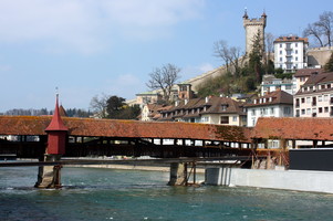 Mill Bridge (Spreuerbrücke) and a city wall tower