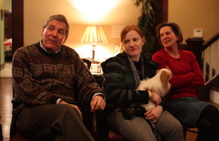 Dad, Marian, and Mary