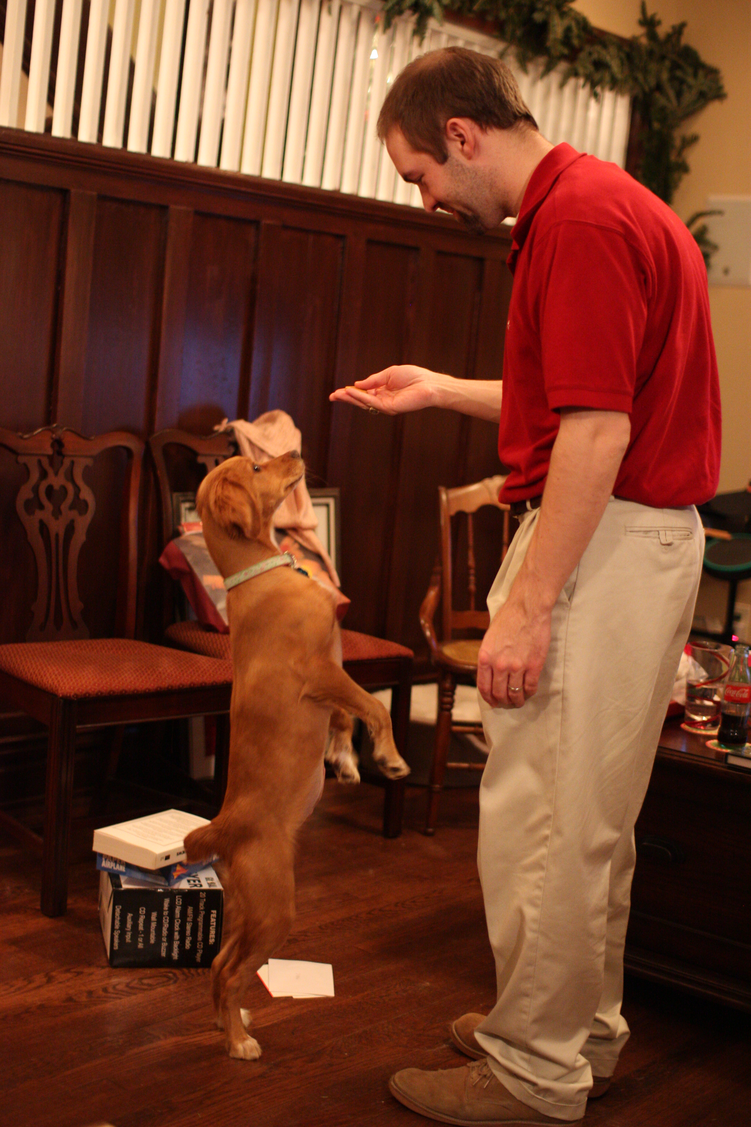 Britney, Hunter, and a Treat