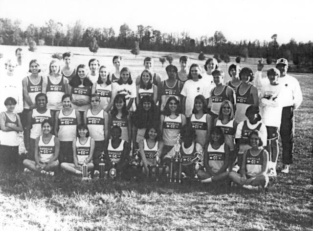 1996 HHS Cross Country Team