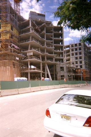 The Stata Center, under construction.