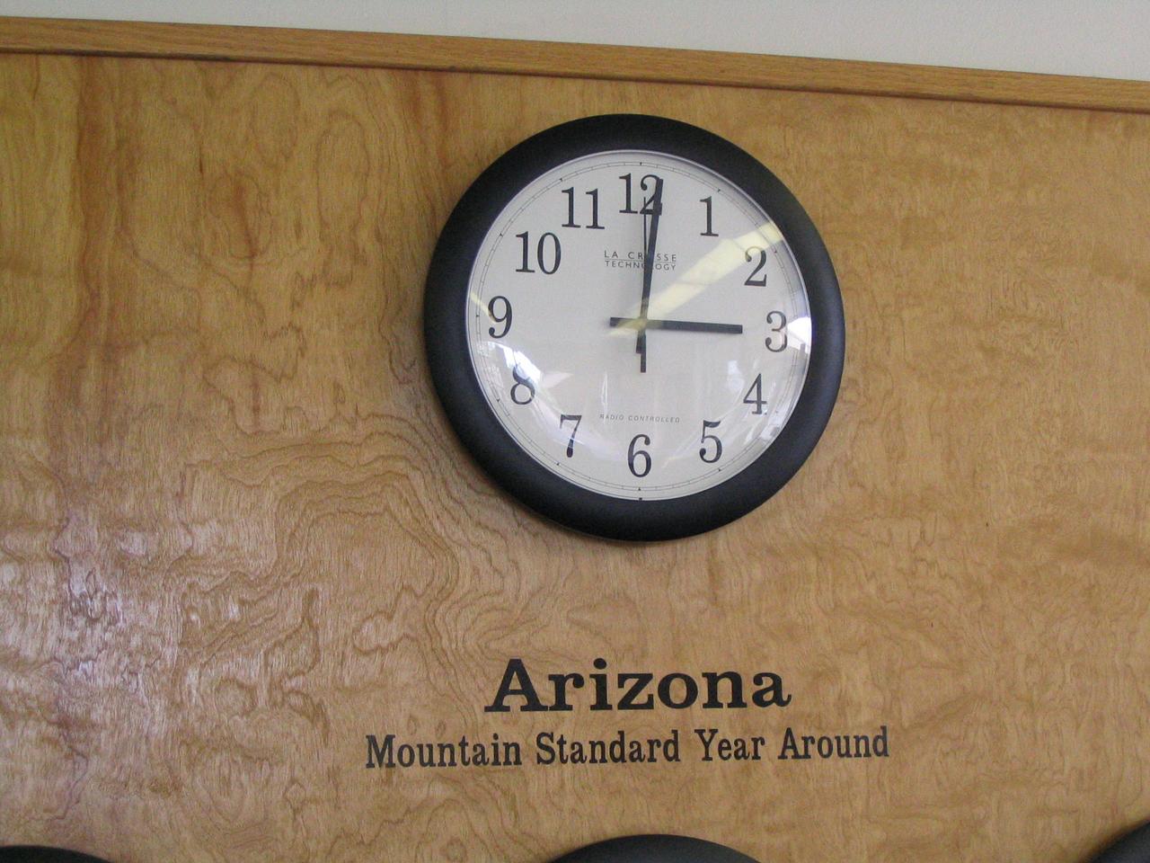 Arizona and Daylight Savings