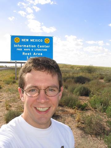Entering New Mexico and a New Time Zone