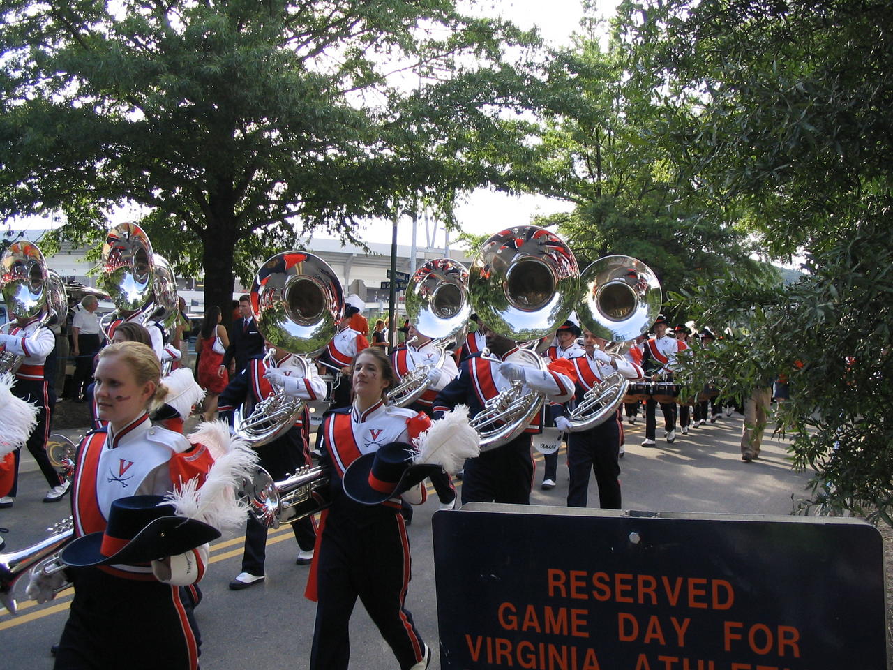 The UVa Marching Band