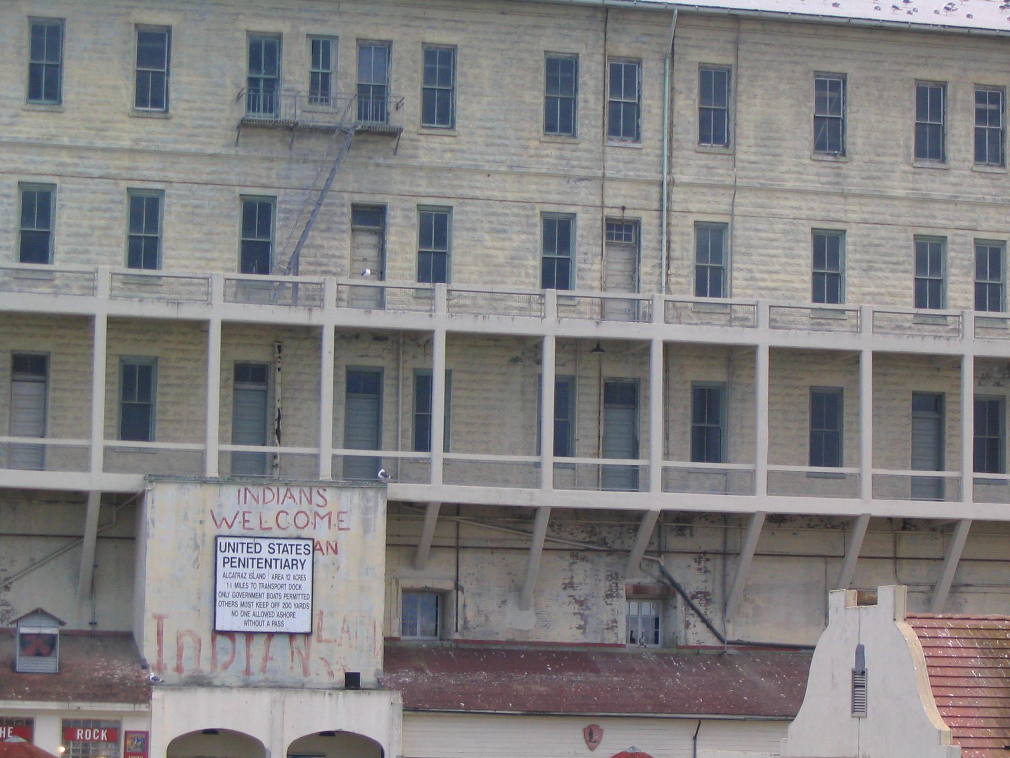 Alkatraz Penitentiary Sign