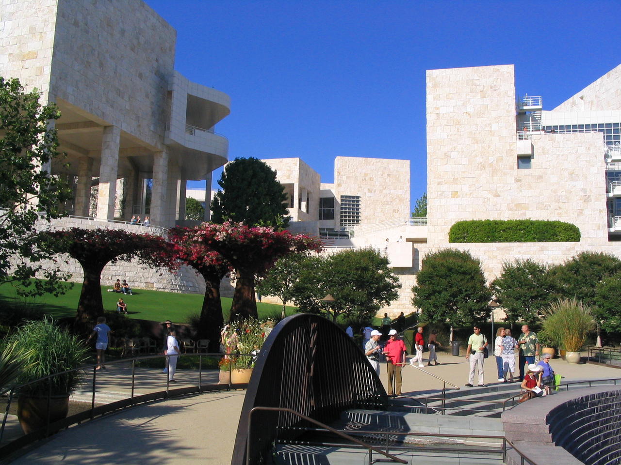 Getty from the Garden