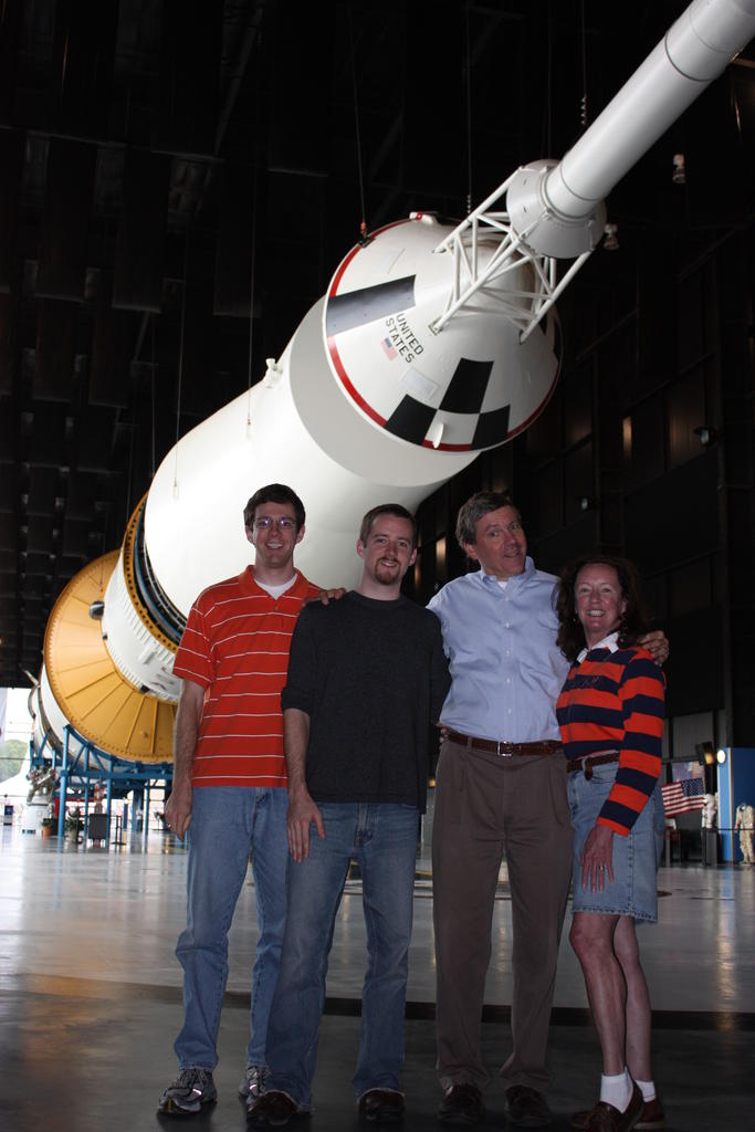 Family and a Saturn V