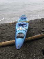 Our Kayak and Our Kelp Cargo