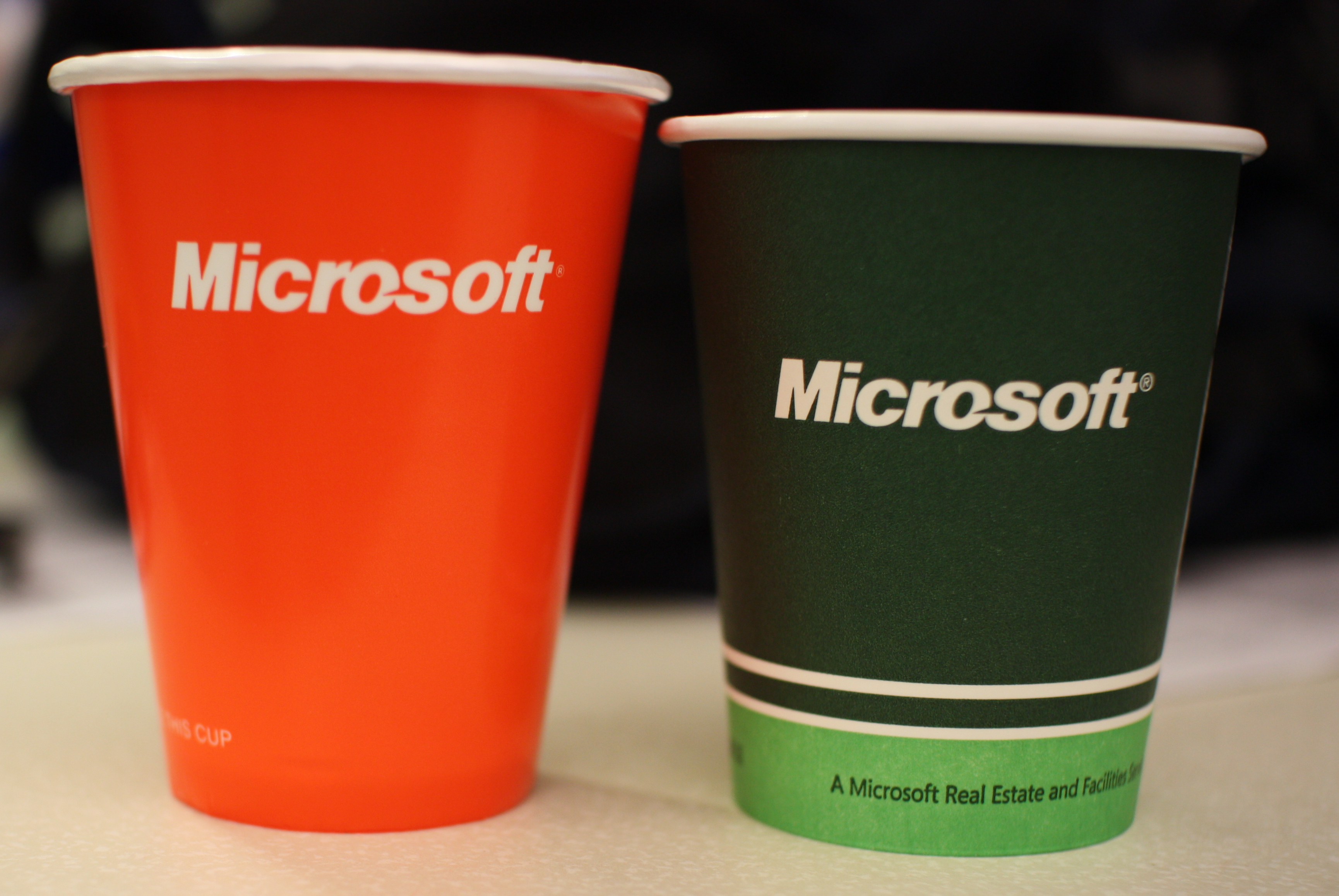 The Microsoft Cup: Old and New