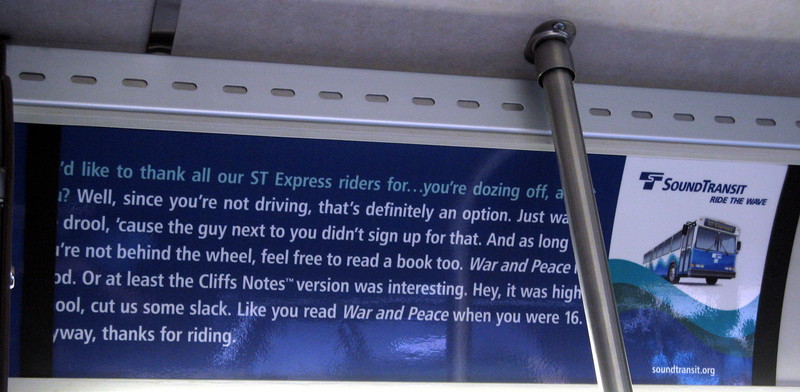 Metro Express Bus Ad