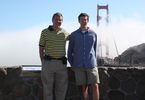 Dad and Me at Golden Gate Park