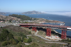 Sailboats and Golden Gate Park